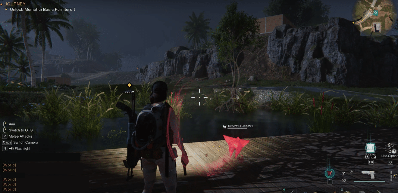 Once Human: How To Use Butterfly Guide