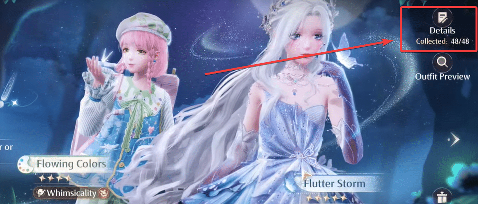 Details of banners in Infinity Nikki