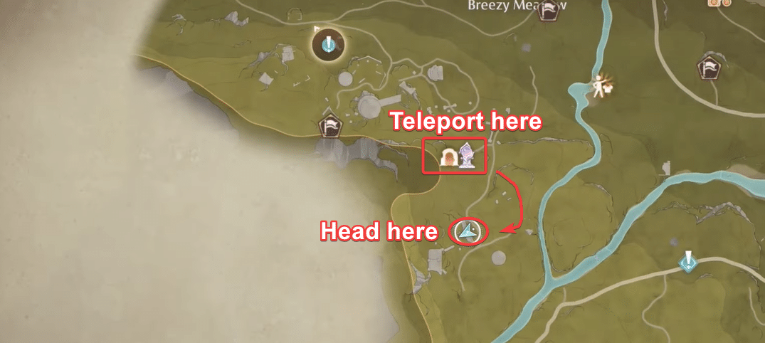 Mark of Life top location in Infinity Nikki