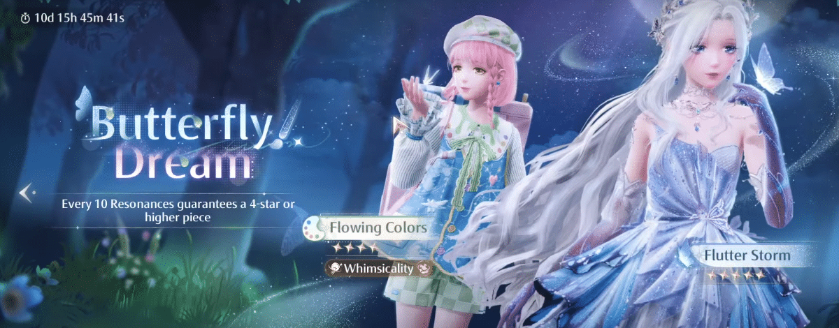 banners in Infinity Nikki