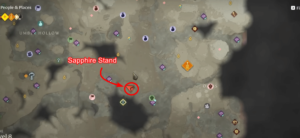 Desert Shingles block location in Enshrouded: Thralls of Twilight.