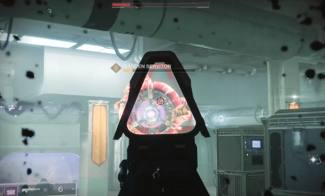 Boss fight in Destiny 2