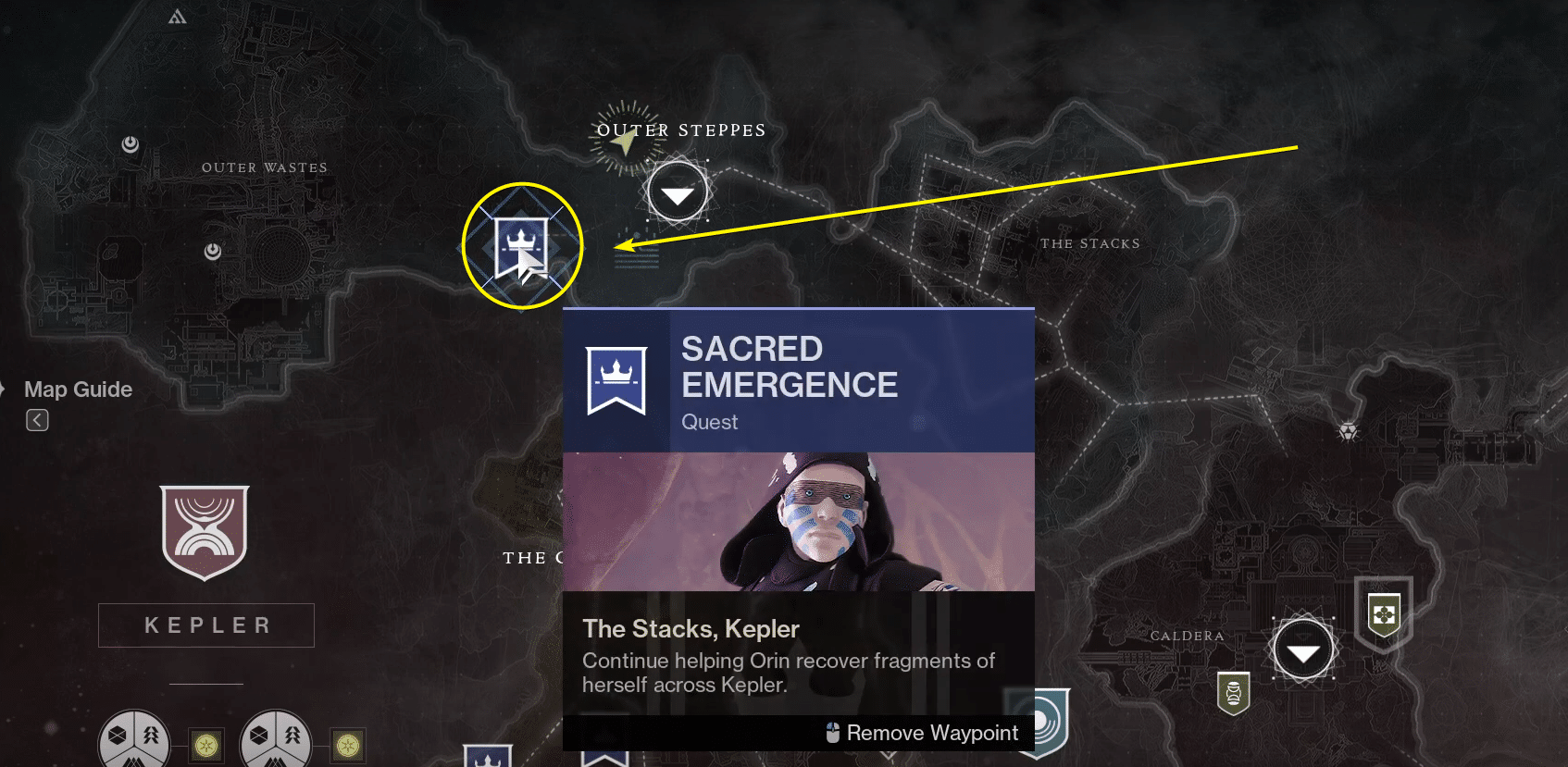 Sacred Emergence quest Destiny 2