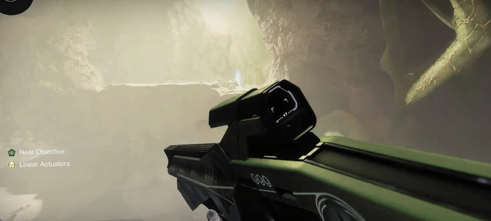 Matterspark through tunnel Destiny 2